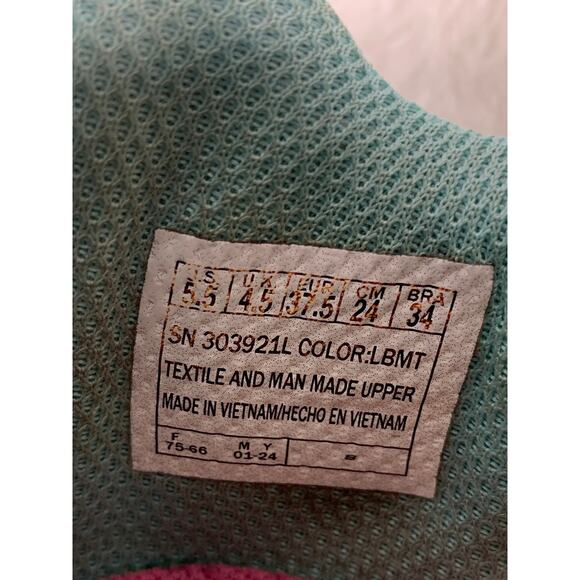 Skechers Go Run Elevate Girls Size 5.5 Blue Pink Lace Up Low Top Running Shoes - Picture 7 of 8